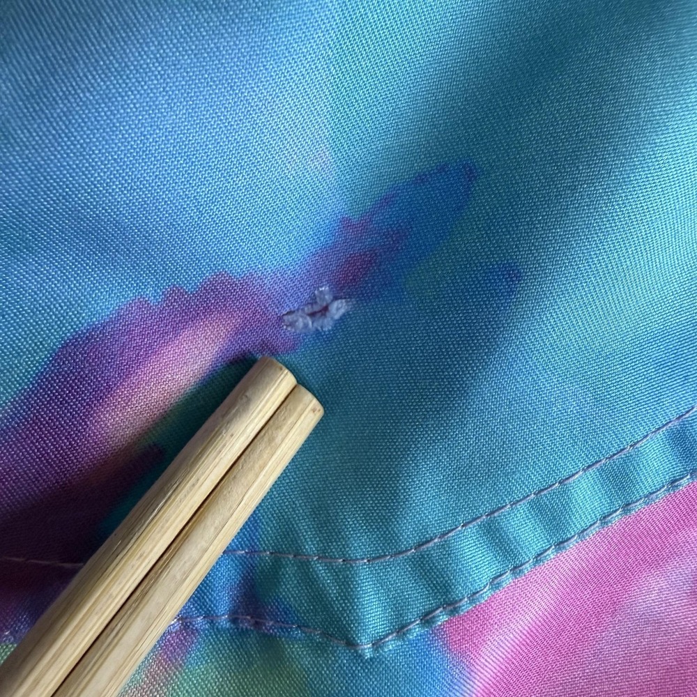 Boardies Swim Trunks Shorts Mens Large Multicolor Tie Dye Lined Surf Flaws Read - Picture 4 of 10